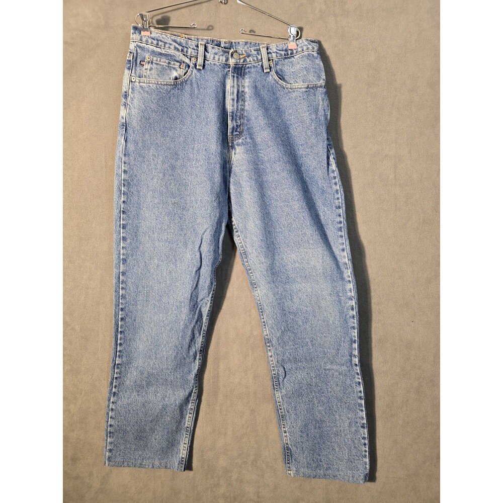 Polo Ralph Lauren Jeans Mens 36x32 Medium Wash Denim 100% Cotton Vtg Rn 67437
